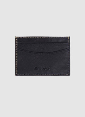 Elvington Leather Card Holder - Black