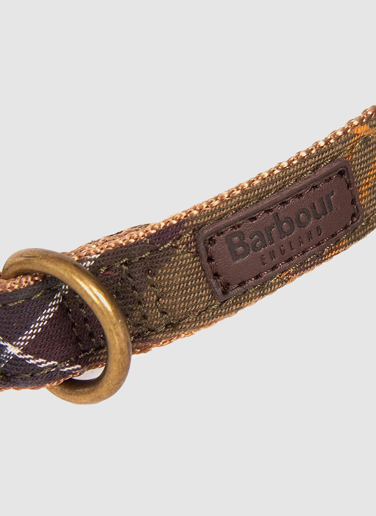 Webbing Dog Collar - Classic Tartan