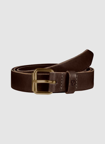 Singi Belt 2.5 cm - Leather Brown