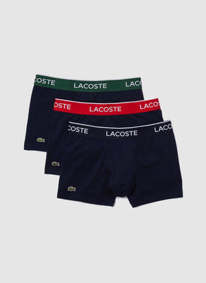 Boxershorts 3er Pack - Navy/Green/Red
