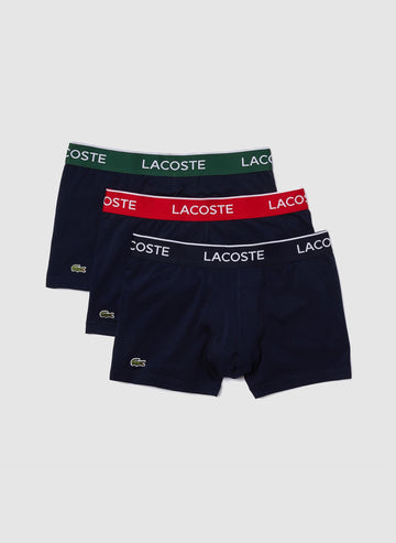 Boxershorts 3er Pack - Navy/Green/Red