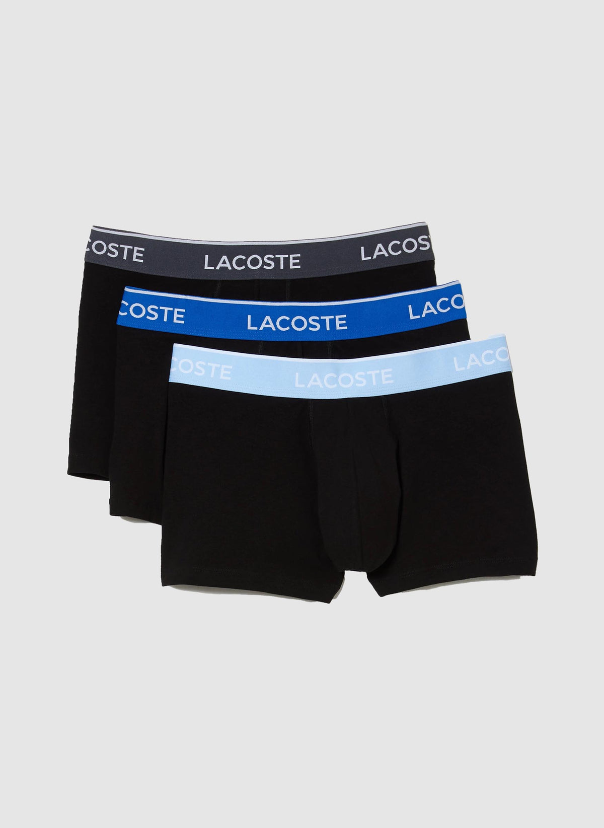 Boxershorts 3er Pack - Black/Grey/Marine