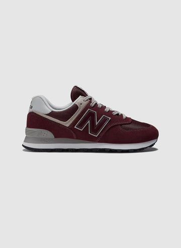 ML574 - Burgundy/White