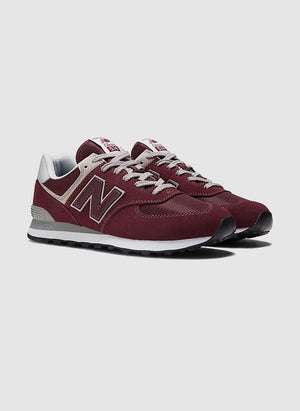 ML574 - Burgundy/White