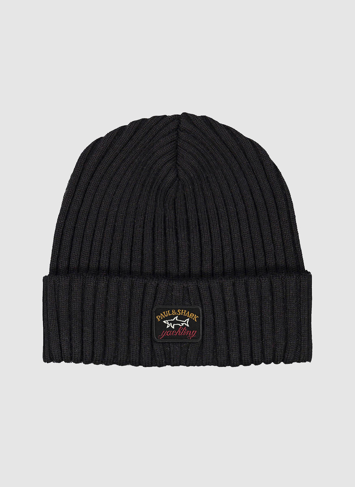 Ribbed Beanie - Black