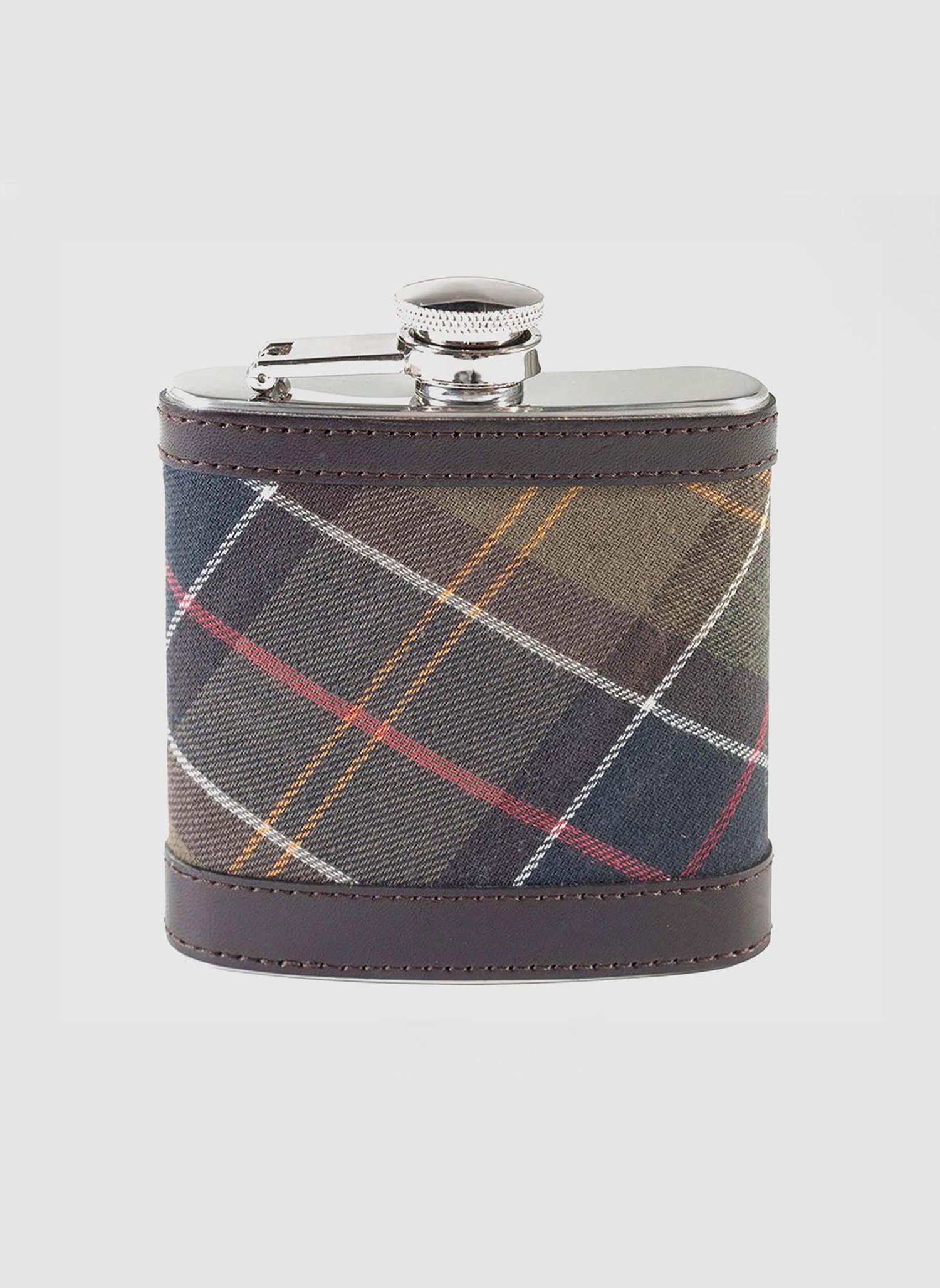 Hip Flask - Dark Brown Classic