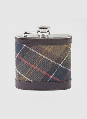 Hip Flask - Dark Brown Classic