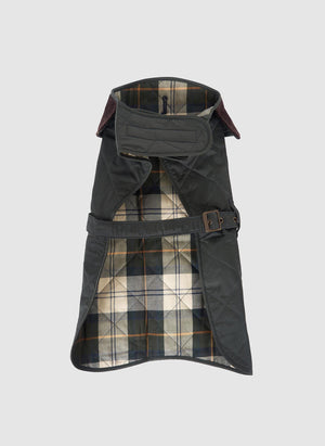 Quilled Dog Coat - Olive