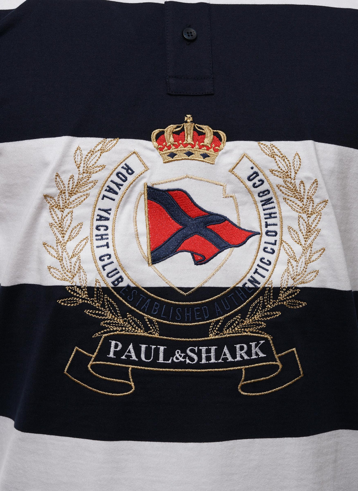 Heraldic Poloshirt - White