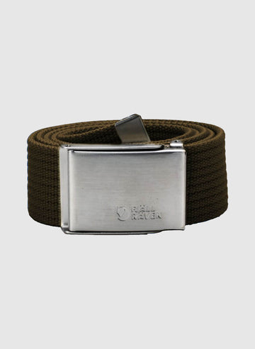 Canvas Belt - Dark Olive