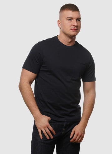 Stacy Pocket T-Shirt - True Navy-TSD - T-Shirts-1