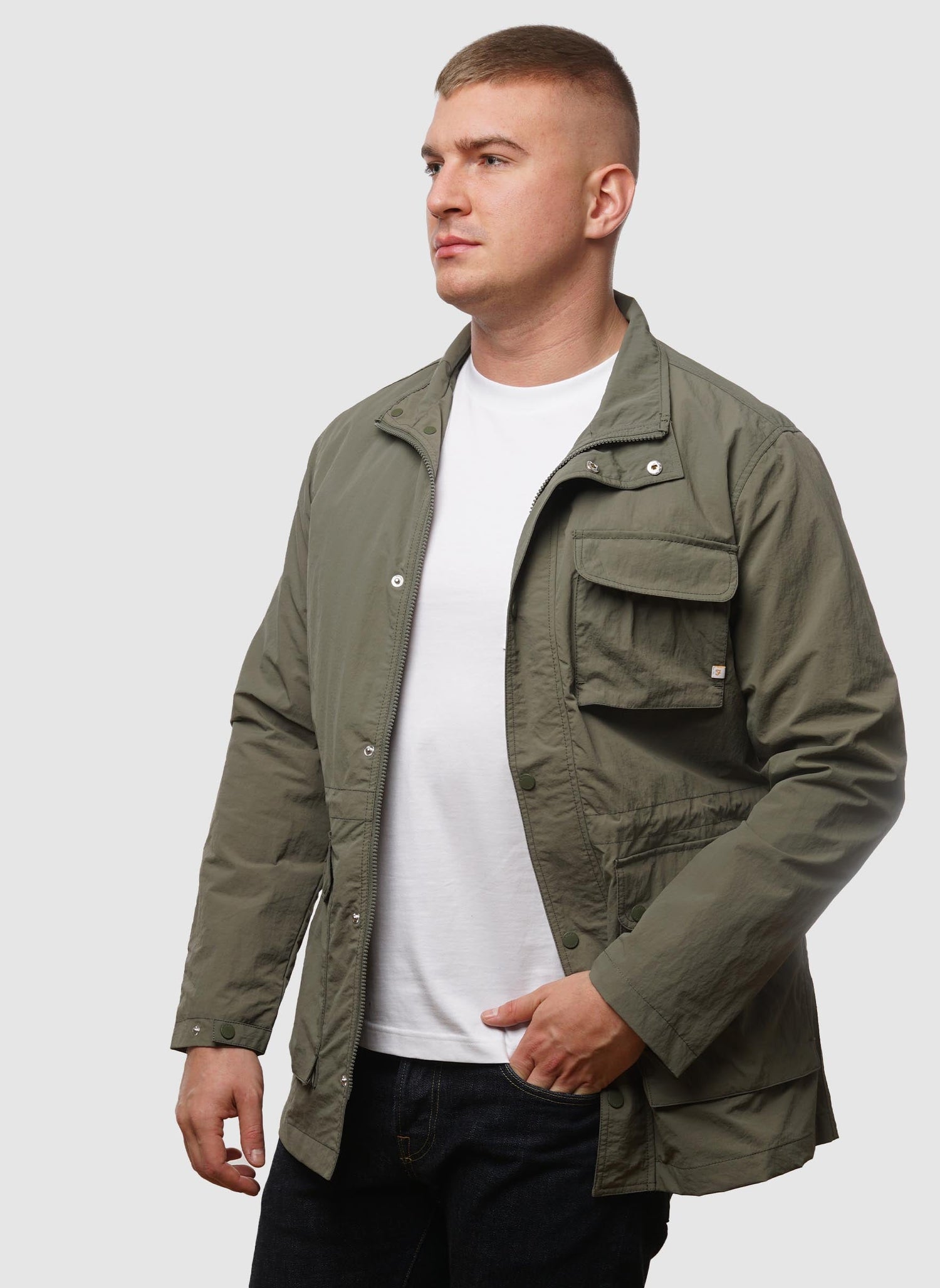 Hammond Safari Jacket - Vintage Green-TSD - Jacken-1