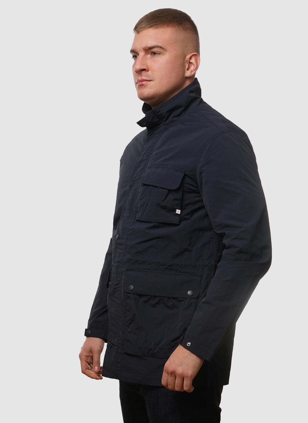 Hammond Safari Jacket - True Navy-TSD - Jacken-3
