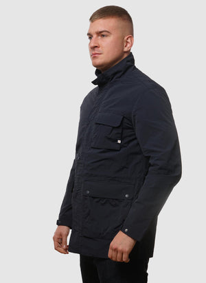 Hammond Safari Jacket - True Navy-TSD - Jacken-3