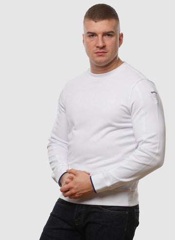 Flock Sweatshirt - Optical White-TSD - Pullover-1