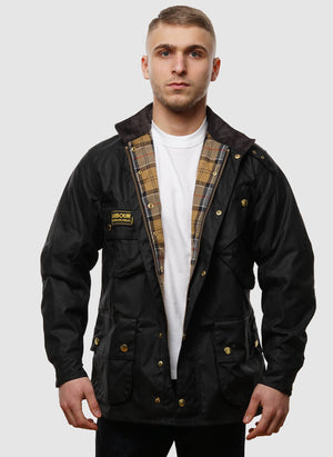 Original Waxed Jacket - Black-TSD - Jacken-2