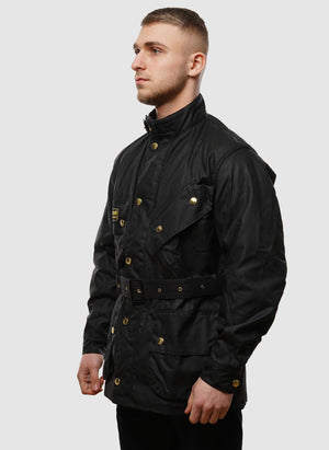 Original Waxed Jacket - Black-TSD - Jacken-4