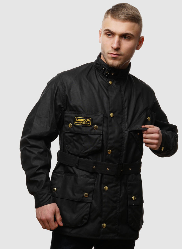 Original Waxed Jacket - Black-TSD - Jacken-1