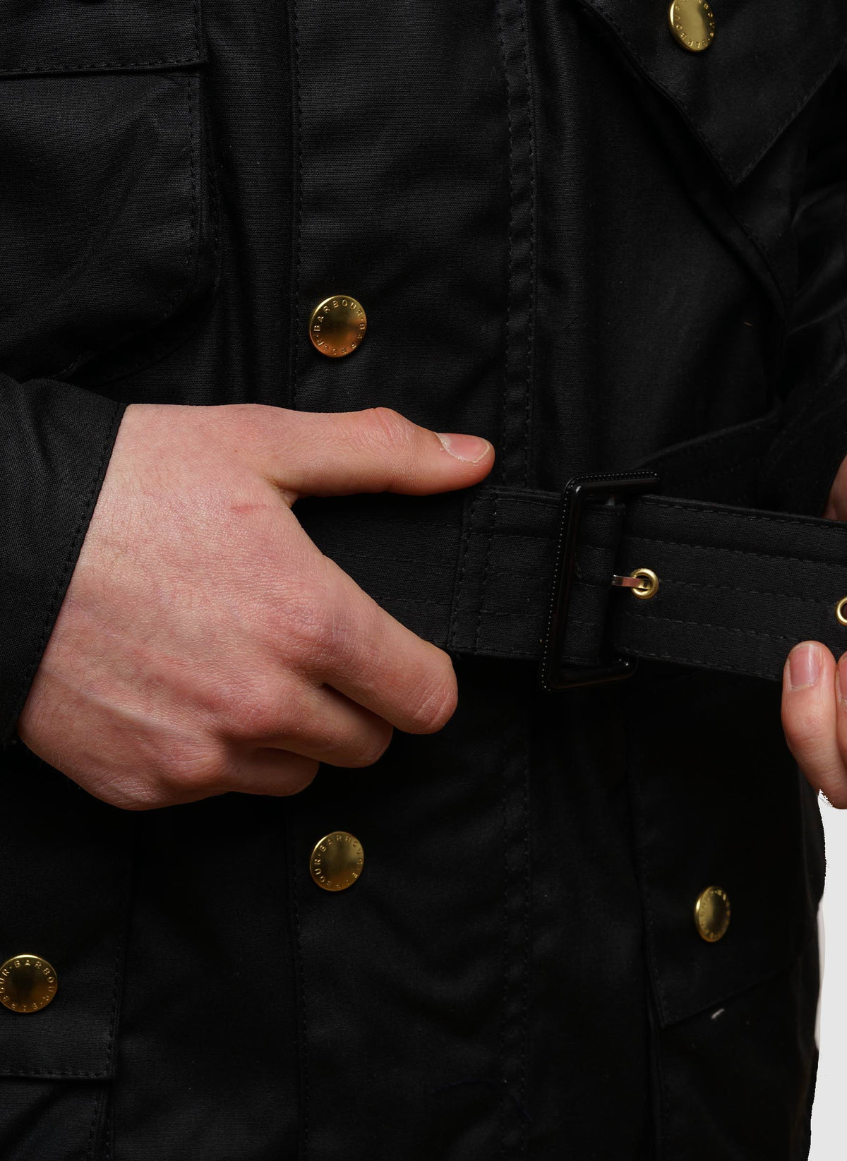 Original Waxed Jacket - Black-TSD - Jacken-8