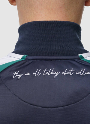 Two Side Tracktop - Navy/Green-TSD - Jacken-6