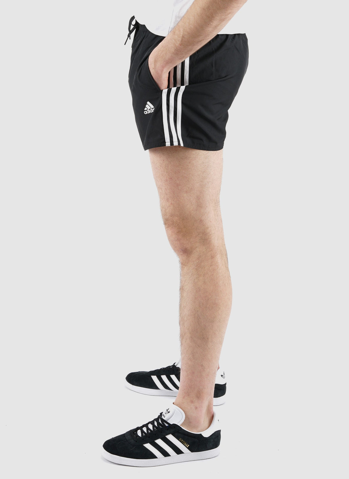 3-Streifen CLX Badeshorts - Black – The Smart Dresser