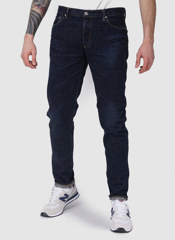 Regular Tapered Denim - Dark Used, Rainbow Selvage-TSD - Jeans-1