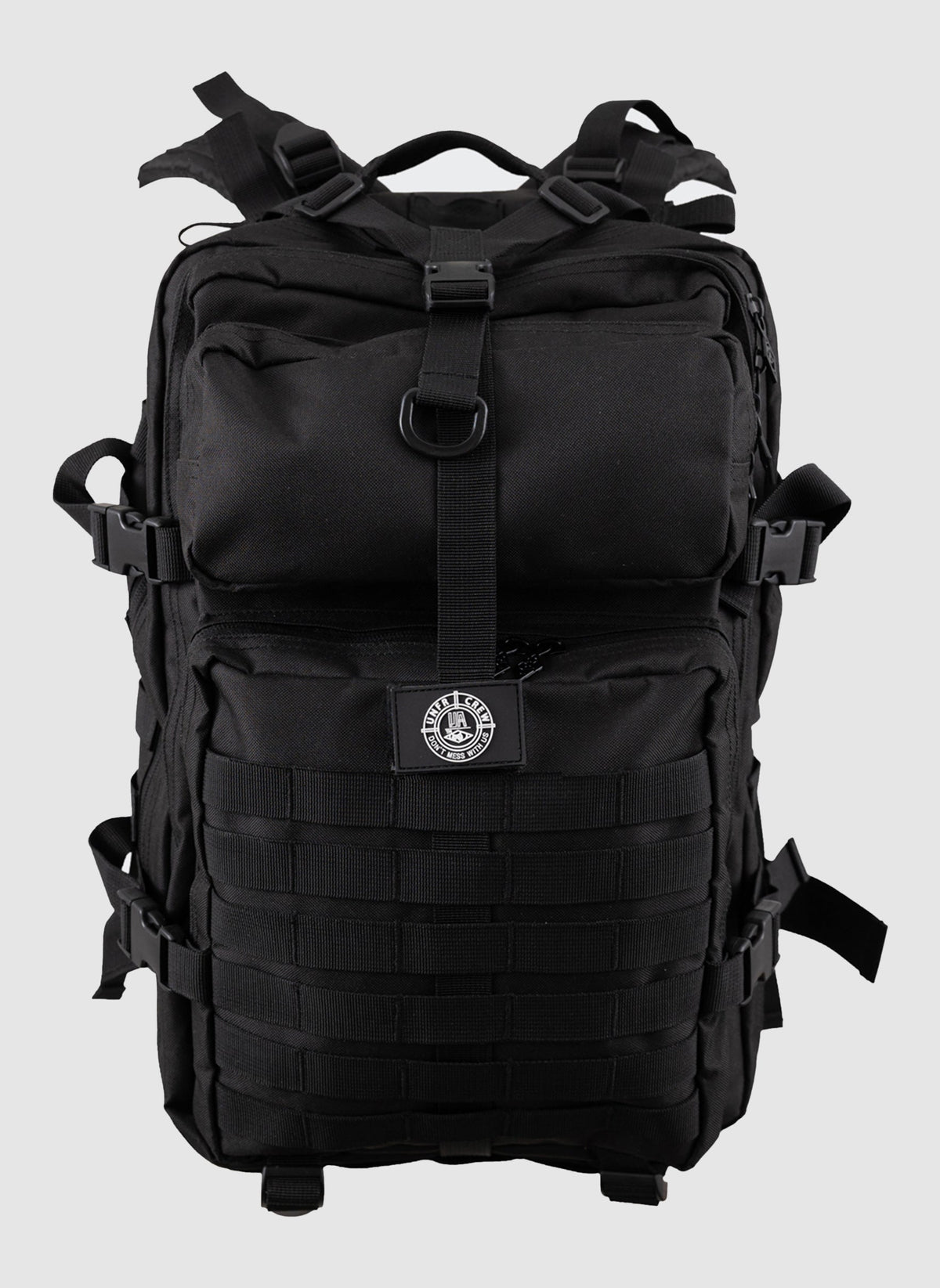 Velcro Backpack - Black-TSD - Accessoires-Black-1