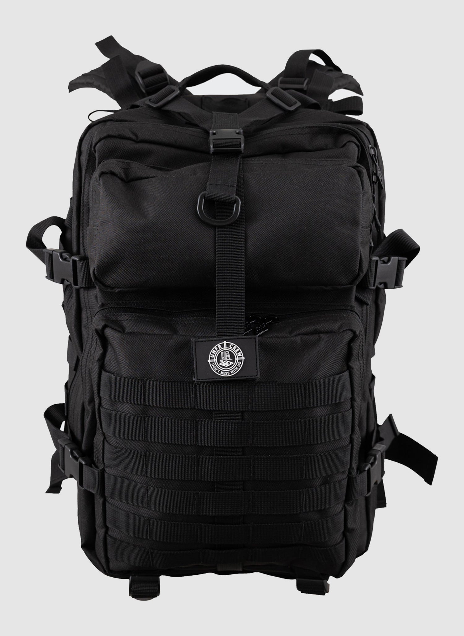 Velcro Backpack - Black-TSD - Accessoires-Black-1