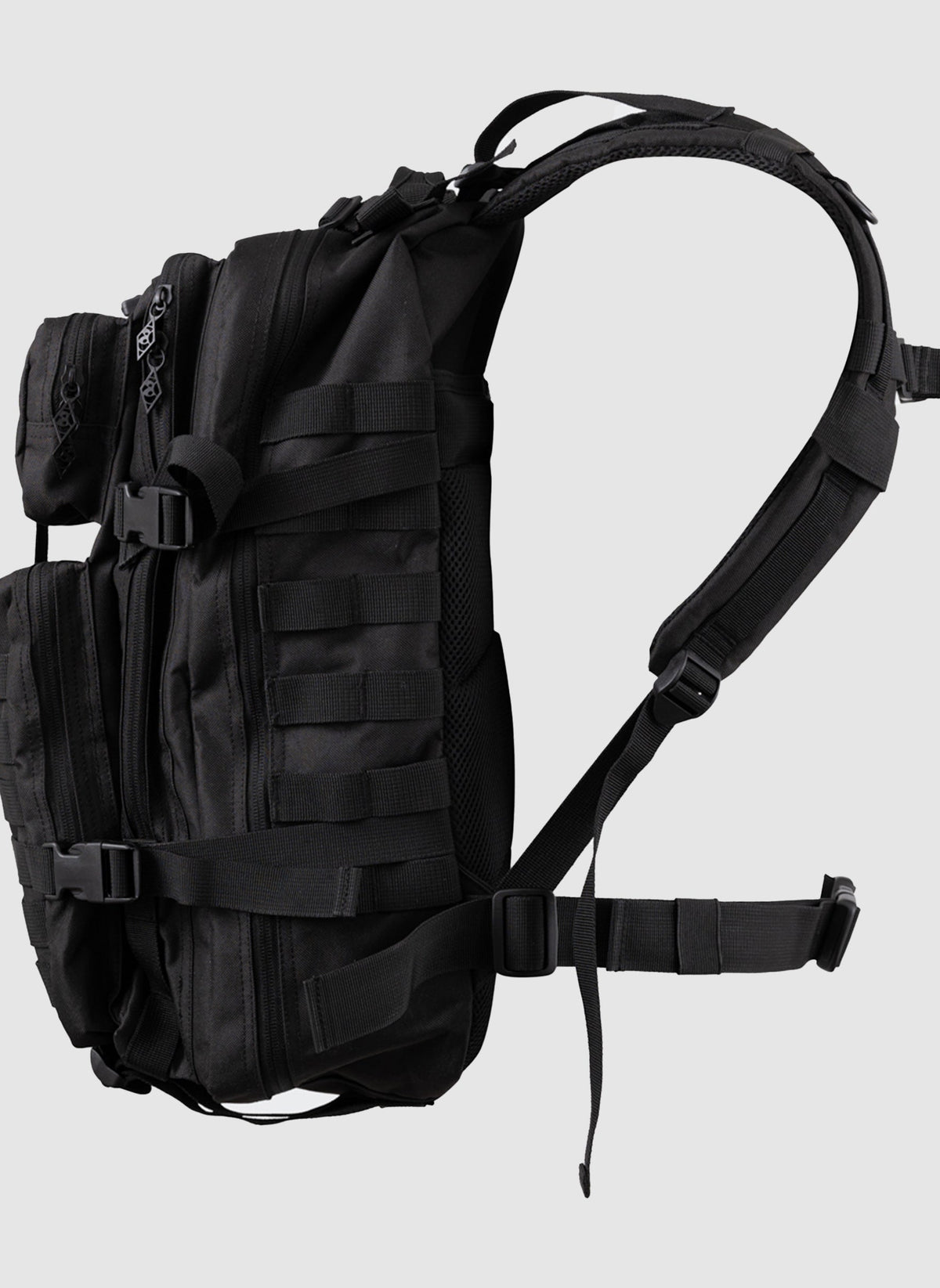 Velcro Backpack - Black-TSD - Accessoires-Black-3