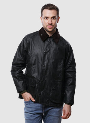 Bedale Wax Jacket - Sage-TSD - Jacken-3