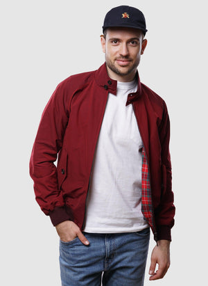 G9 Classic Harrington Jacket - Tawny Port-TSD - Jacken-3