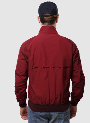 G9 Classic Harrington Jacket - Tawny Port-TSD - Jacken-5