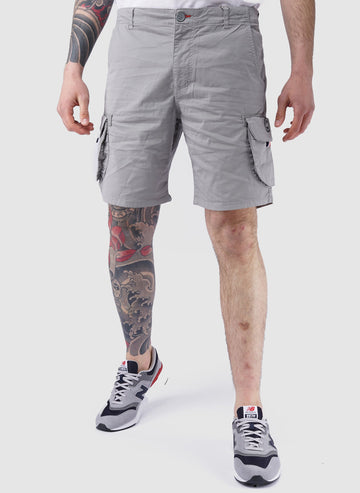 Bunker Shorts - Griff Grey-TSD - Hosen-1