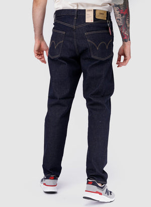 Loose Tapered Stretch Denim - Rinsed GW Selvage-TSD - Hosen-3