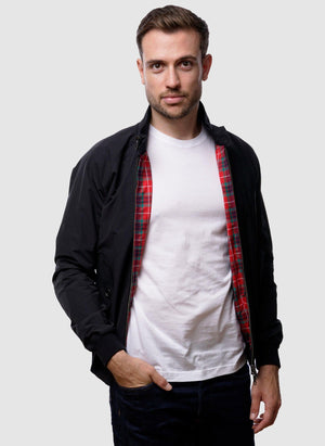 G9 Classic Harrington Jacket - Dark Navy-TSD - Jacken-2