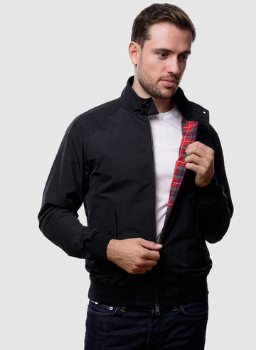 G9 Classic Harrington Jacket - Dark Navy-TSD - Jacken-1