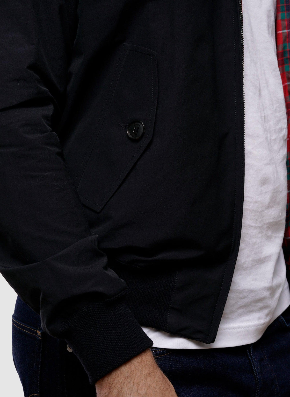 G9 Classic Harrington Jacket - Dark Navy-TSD - Jacken-8