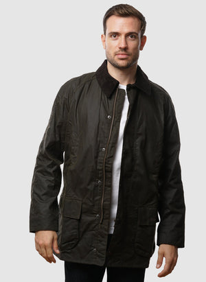 Bristol Wax Jacket - Olive-TSD - Jacken-3