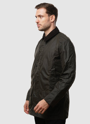 Bristol Wax Jacket - Olive-TSD - Jacken-4