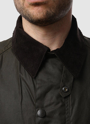 Bristol Wax Jacket - Olive-TSD - Jacken-6