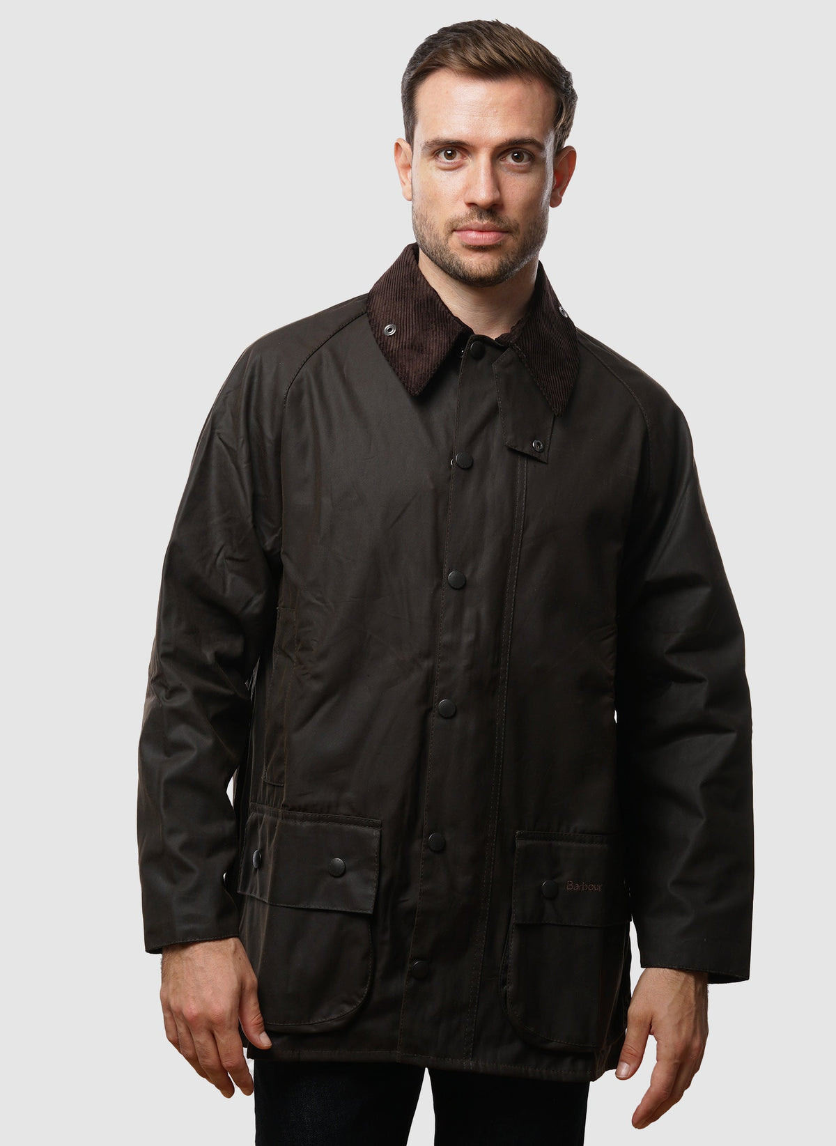 Classic Beaufort Wax Jacket - Olive-TSD - Jacken-1