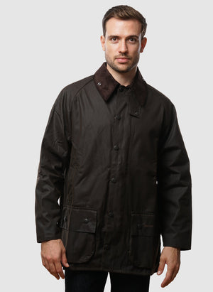 Classic Beaufort Wax Jacket - Olive-TSD - Jacken-1