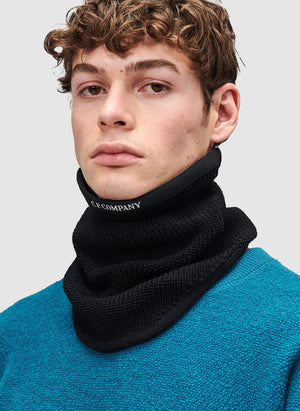 Extra Fine Merino Wool Snood - Black-TSD - Accessoires-Black-2