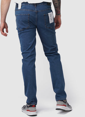 Regular Fit Jeans - Mid Wash-TSD - Hosen-4