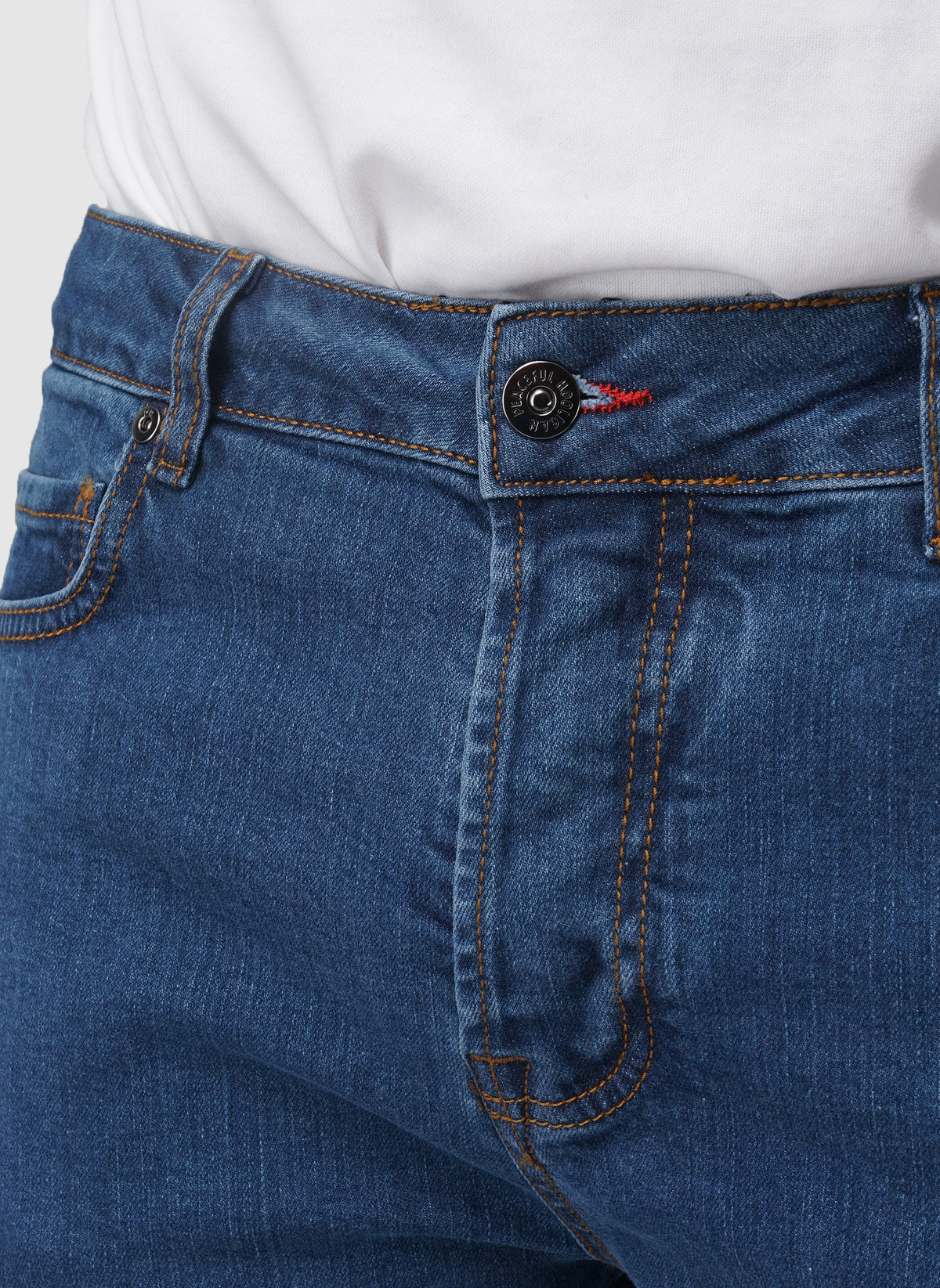 Regular Fit Jeans - Mid Wash-TSD - Hosen-5