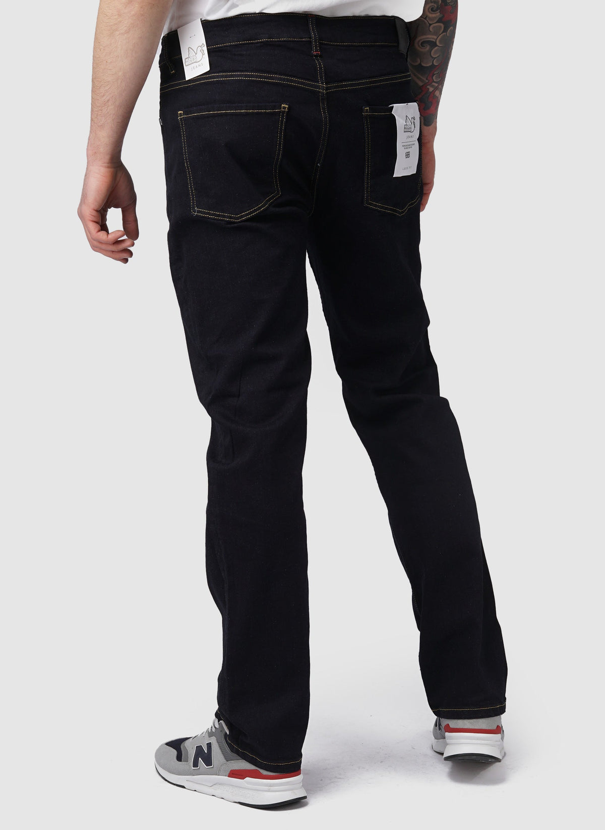 Loose Fit Jeans - Rinse Wash-TSD - Hosen-4