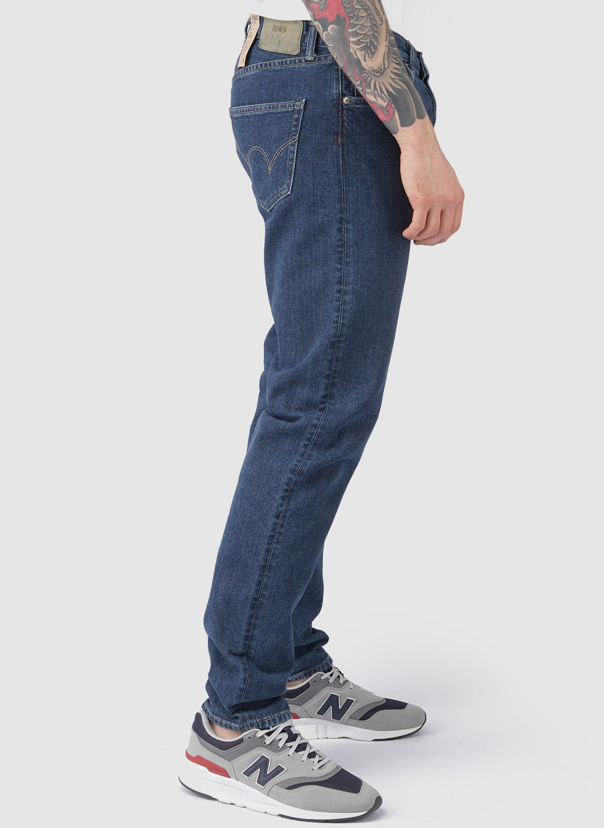 Regular Tapered Denim - Left Hand Akira Wash-TSD - Jeans-3