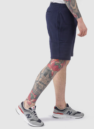 Croco Sweatshort - Navy-TSD - Hosen-2