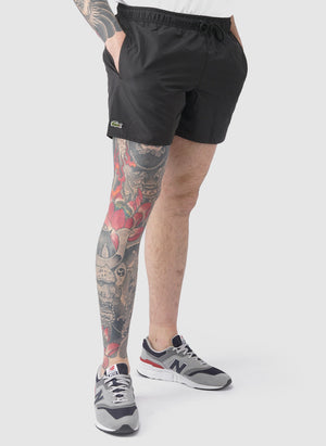 Badeshorts - Black/Green-TSD - Hosen-1