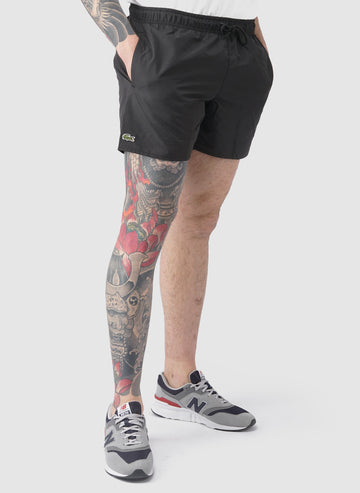Badeshorts - Black/Green-TSD - Hosen-1